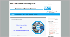 Desktop Screenshot of btue.de